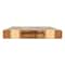 Hello Honey® 14" Natural Suar Wood End Grain Rectangle Cheese & Cutting Board